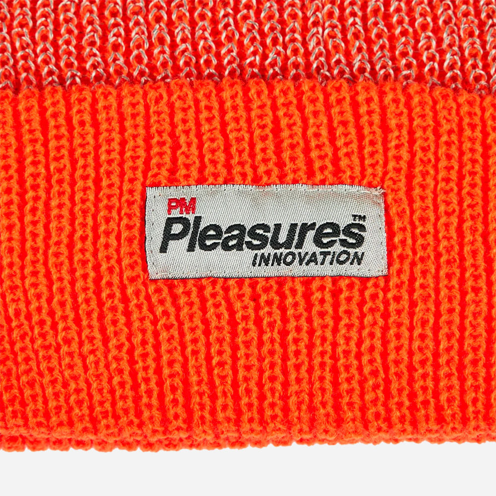 PLEASURES - Reflective innovation Beanie - Orange