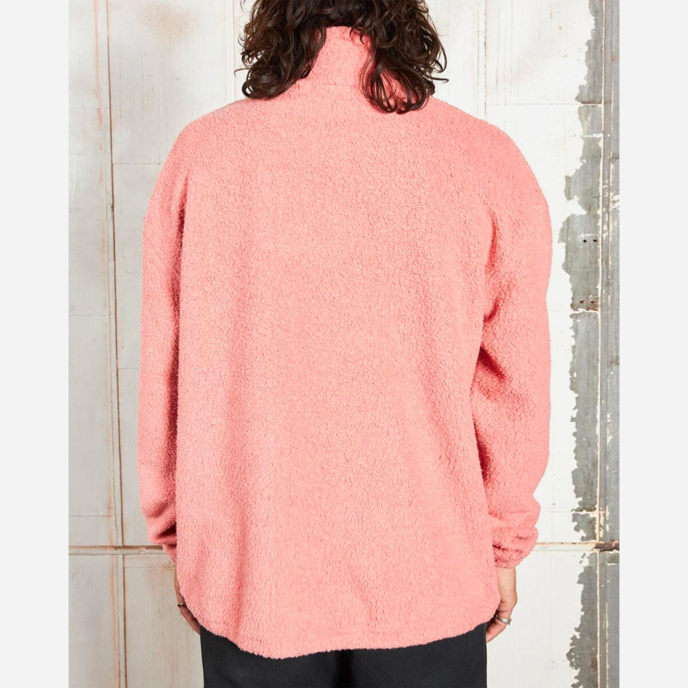 PLEASURES - SEARCHING QUARTER ZIP - Peach