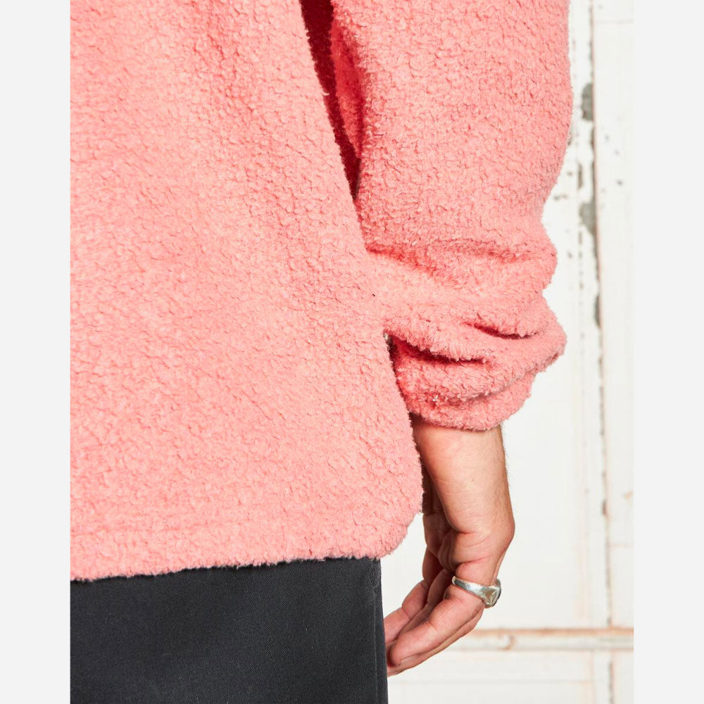 PLEASURES - SEARCHING QUARTER ZIP - Peach