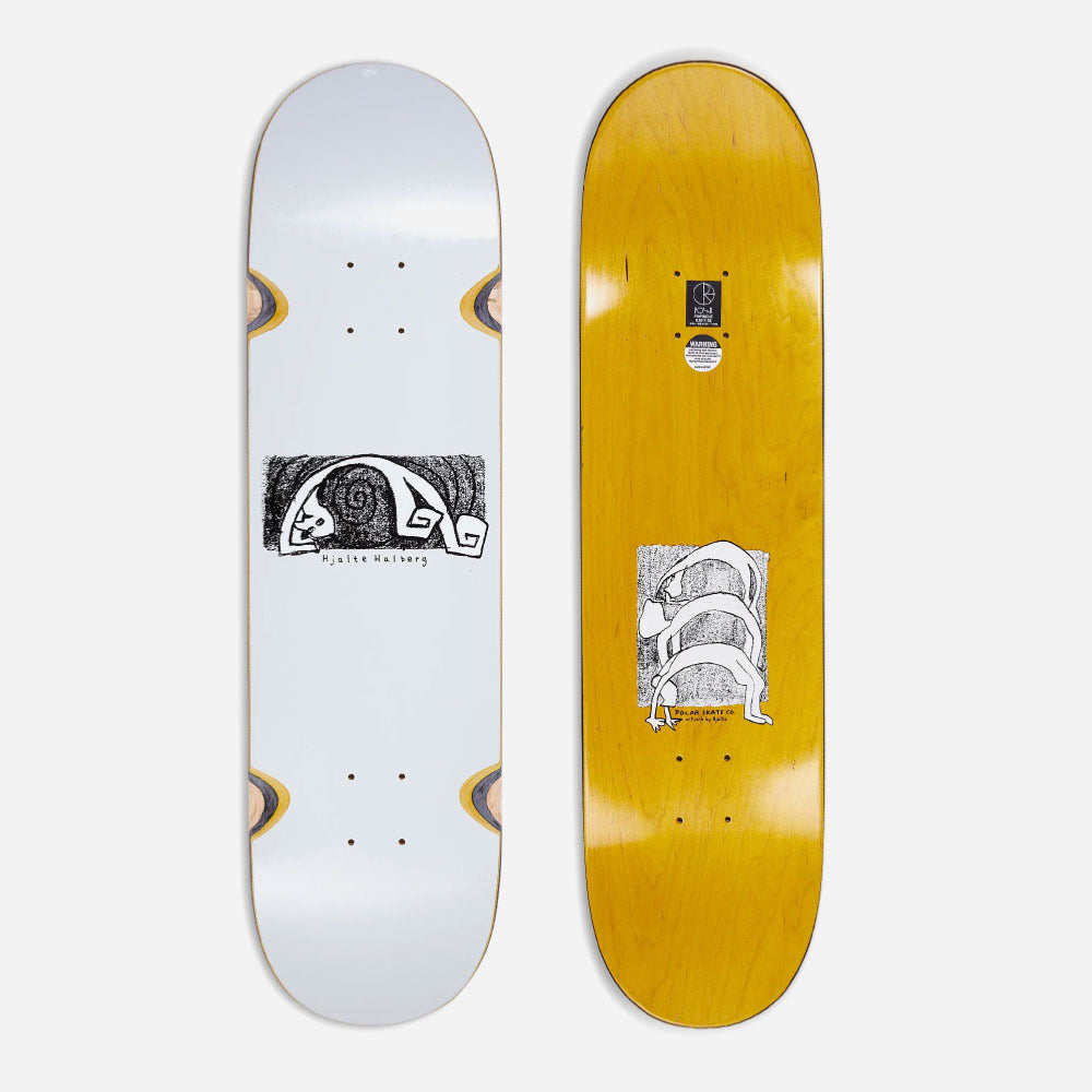 Polar Skate Co. - Hjalte Halberg Yoga Trippin 'Wheel Wells - Light Gray