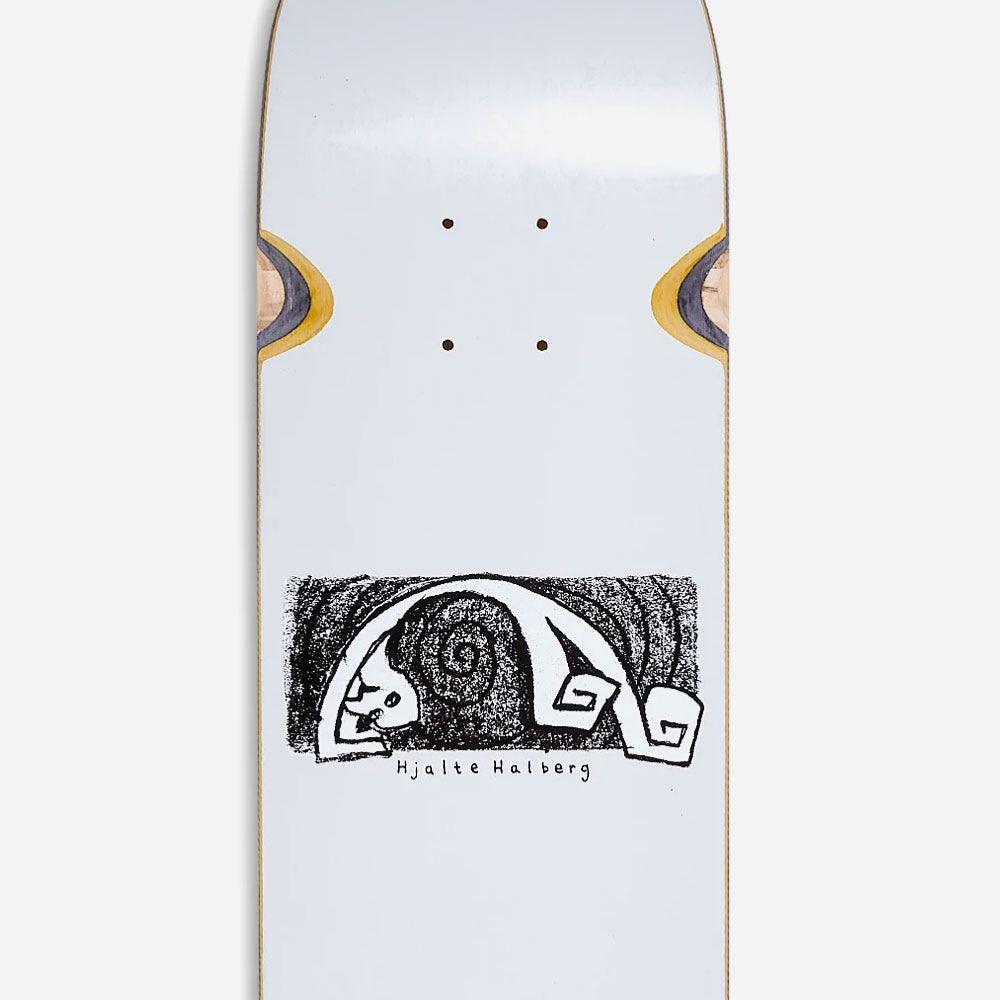 Polar Skate Co. - Hjalte Halberg Yoga Trippin 'Wheel Wells - Light Gray