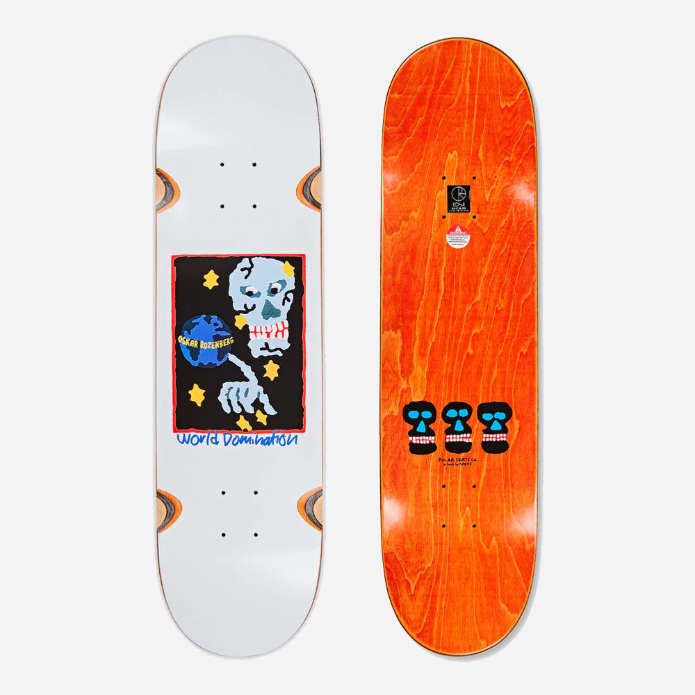 Polar Skate Co. - Oskar Rozenberg World Domination Wheel Well - White