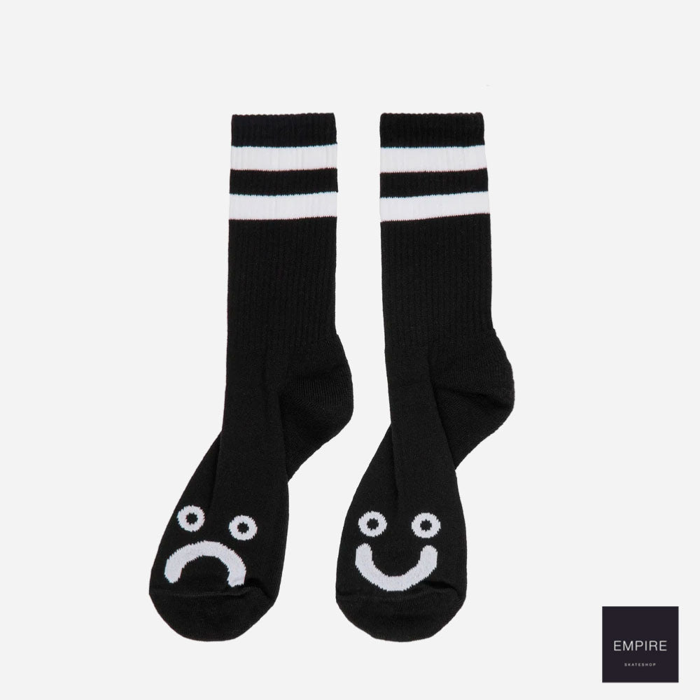 Polar - Happy Sad Socks - Black