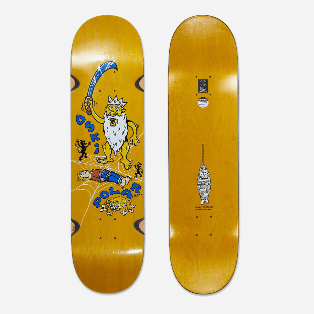 Polar Skate Co. - Oscar Rozenberg Spider King Deck - Wheel Well