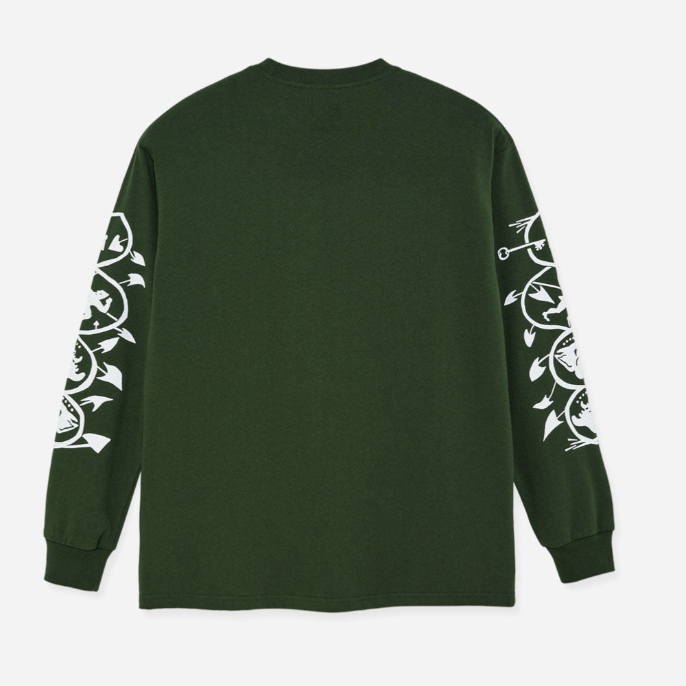Polar - Spiral LS Tee - Dark Olive