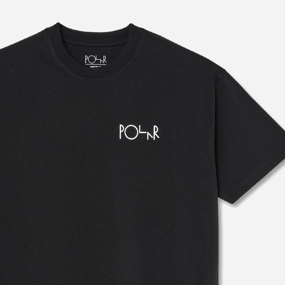 POLAR - STROKE LOGO TEE - BLACK