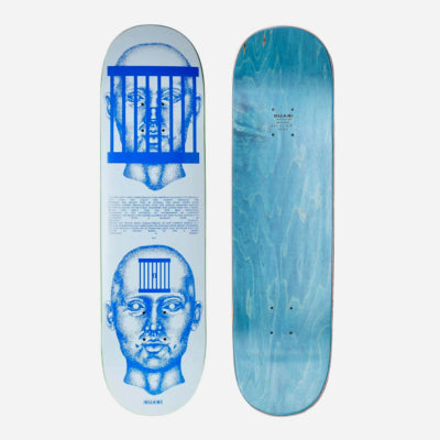 Almost skateboards - "cage" Deck - White