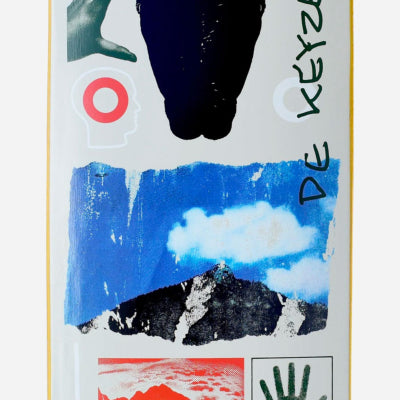 Almost skateboards - from Keyzer "Myriad" Deck - White