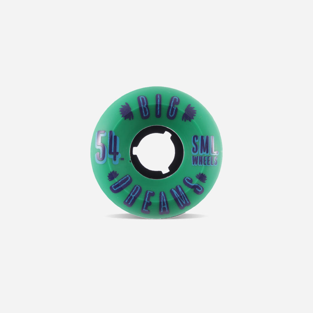 SML Wheels - Succulent Big Dreams Blue Lagoon - 92a 54mm