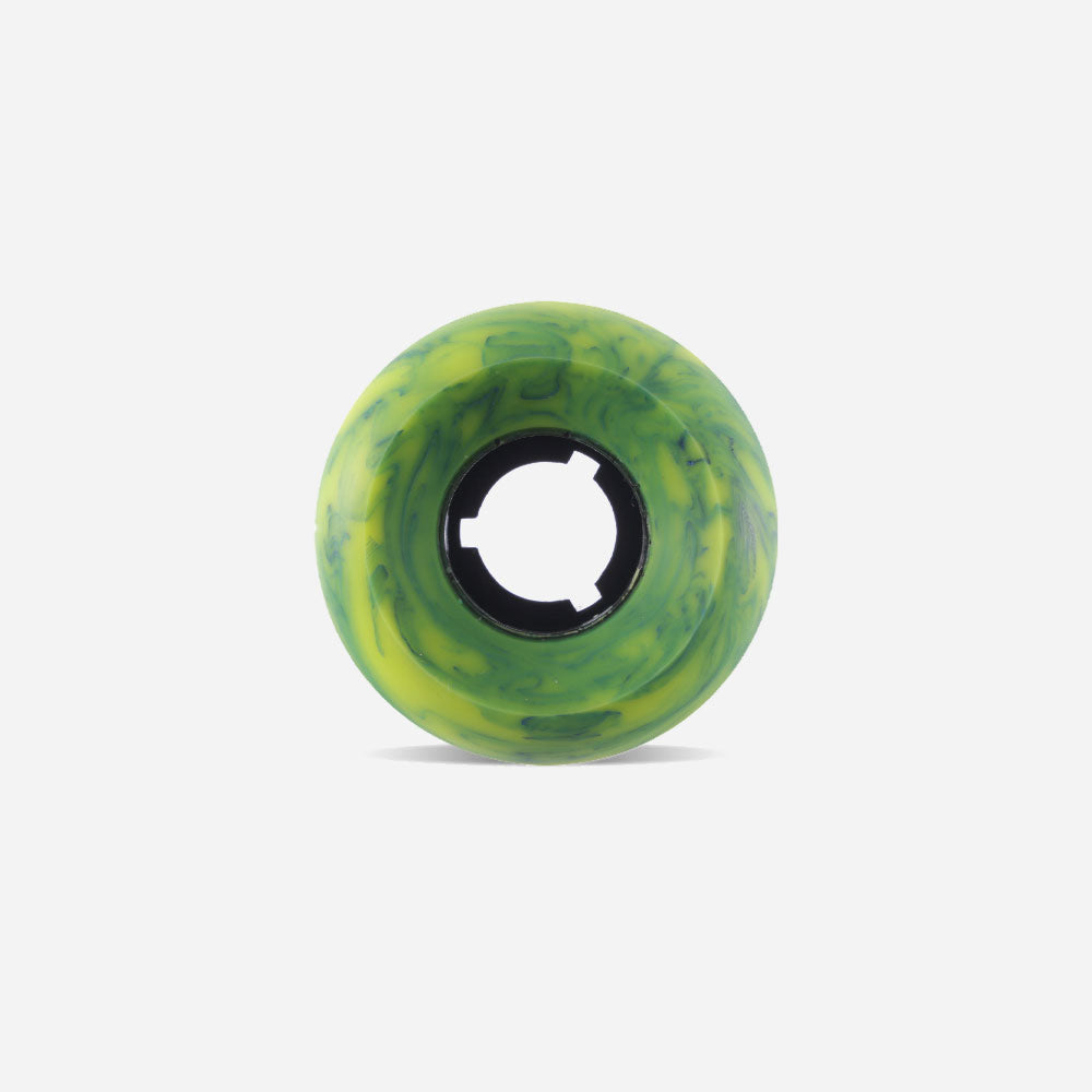 SML Wheels - Succulent Big Dreams Blue -Yellow Swirl V -Cut - 92a 52mm