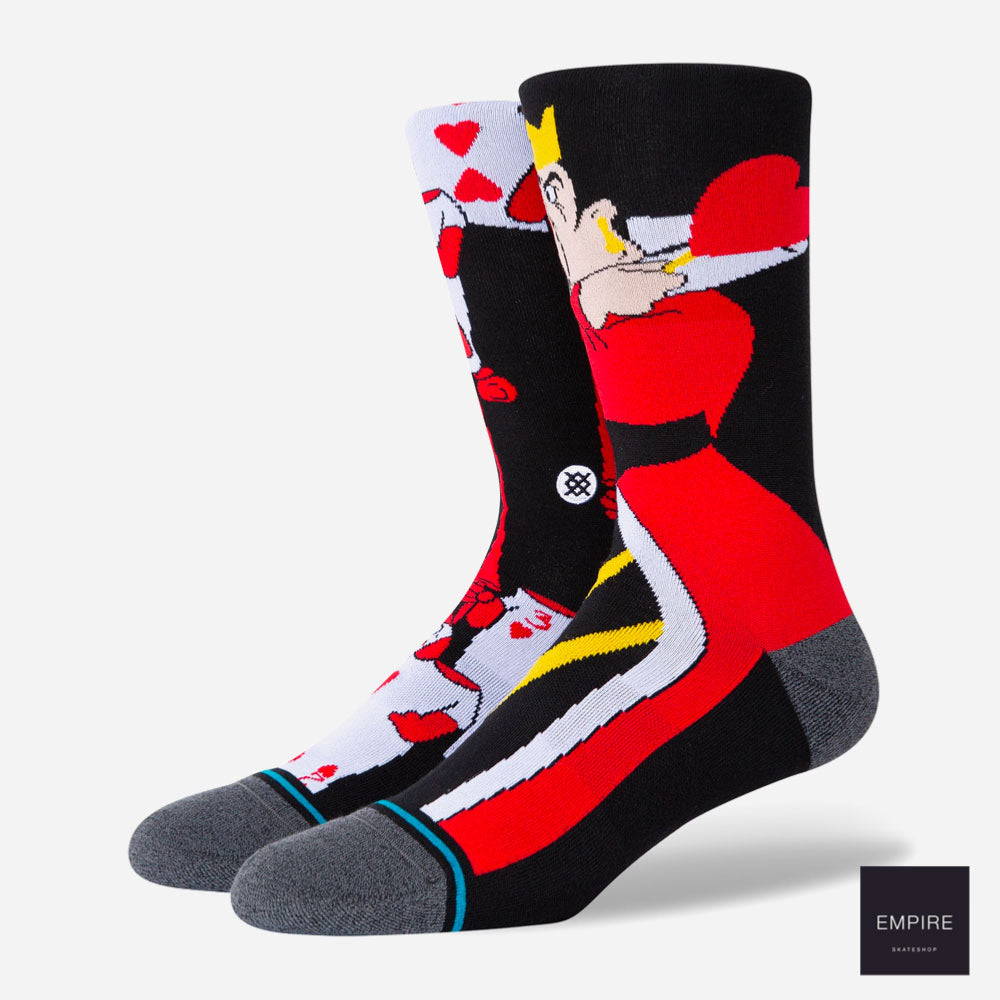 Stance x disney - off with their heads - red