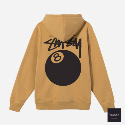 Stussy 8 Ball Hoodie Khaki