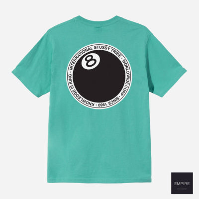 Stussy 8 Ball Dot Tee - Green