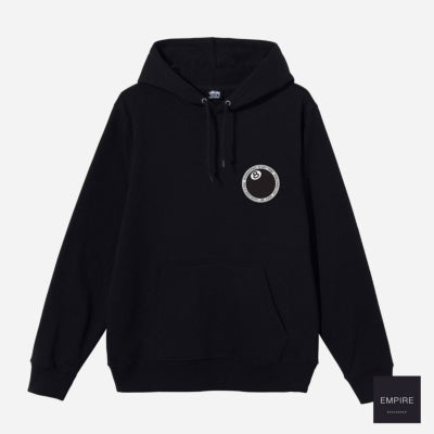 Stussy 8 Ball Dot Hood - Black