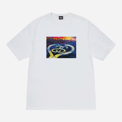Stussy - SS Highway Tee - White