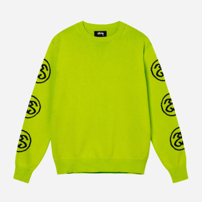 Stussy SS -Link Sweater - Lime