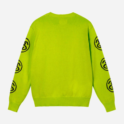 Stussy SS -Link Sweater - Lime