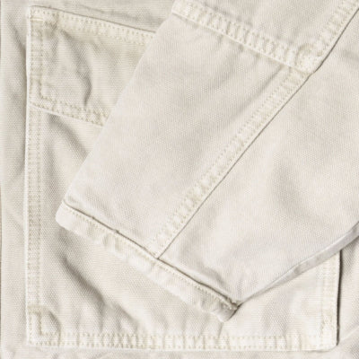Stussy - washed canvas shop jacket - bone