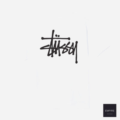 Stussy Basic Study Tee - White
