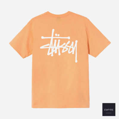 Stusssy Basic Study Tee - Peach