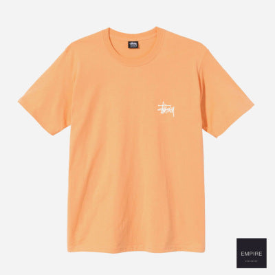 Stusssy Basic Study Tee - Peach