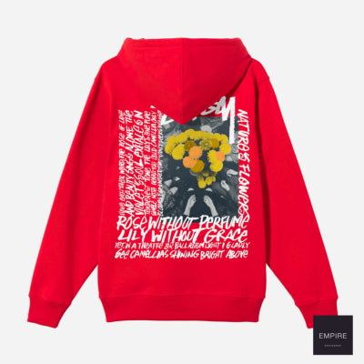 Stussy Camelias Hood Red