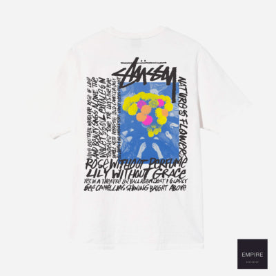 Stussy Camelias Dyed Tee Natural