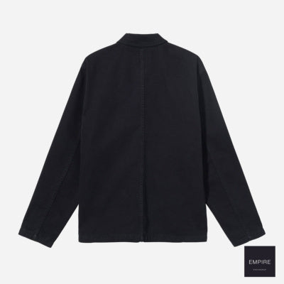 Stussy Canvas Chore Jacket - Black