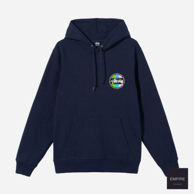 Stussy Classic Dot Hood Navy