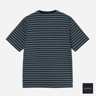 Stussy Classic Striped Crew Black