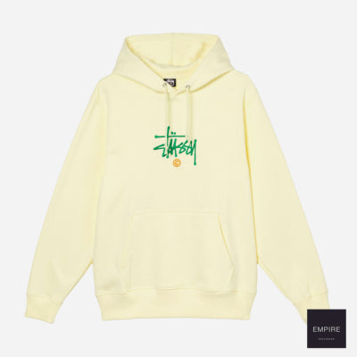 Stussy Copyright app. Hoodie Pale Yellow