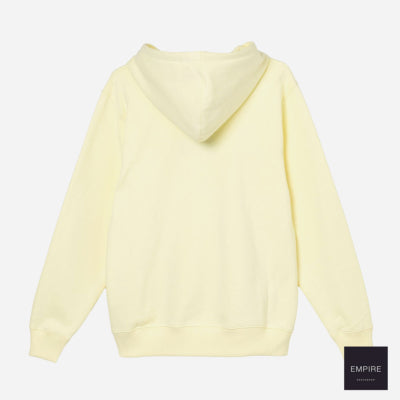 Stussy Copyright app. Hoodie Pale Yellow