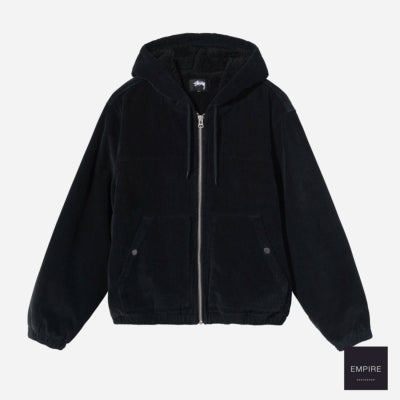 Stussy Cord Work Jacket Black