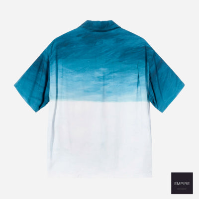 Study Dice Painting Shirt Blue