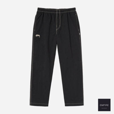 Stusssy Folsom Beach Pant - Black