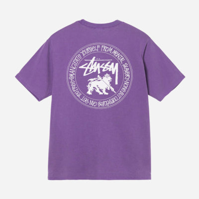 Stussy - Rasta Dot Pigment Dyed Tee - Purple