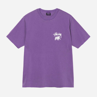 Stussy - Rasta Dot Pigment Dyed Tee - Purple