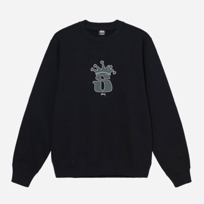 Stussy s Crown Crew Black
