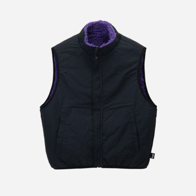Stussy - Sherpa Vest - Purple