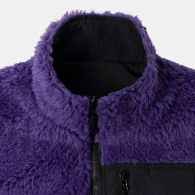 Stussy - Sherpa Vest - Purple