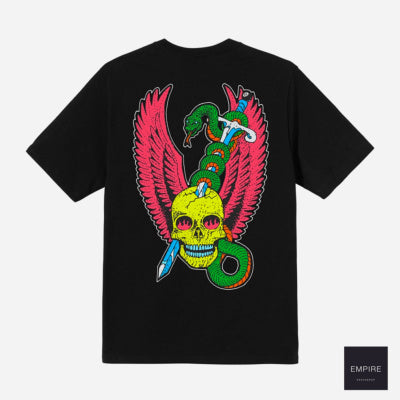 Stusssy snakebite tee - black