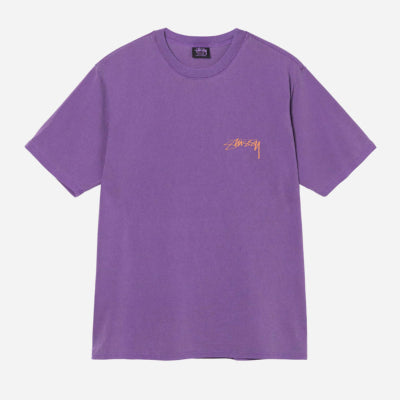 Stussy - Statue Pig Dyed Tee - Purple