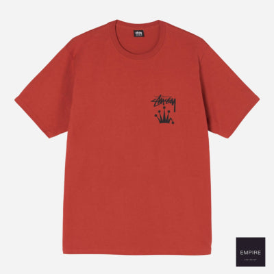 Stussy - Stock Crown Tee - Brick