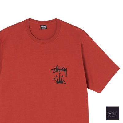 Stussy - Stock Crown Tee - Brick