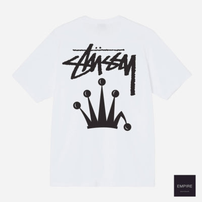 Stussy - Stock Crown Tee - White