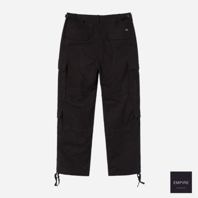 Stussy surplus cargo pant black
