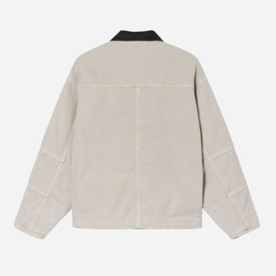 Stussy - washed canvas shop jacket - bone
