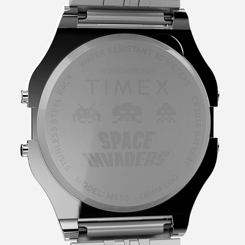 Timex - T80 x Space Invaders - Silver