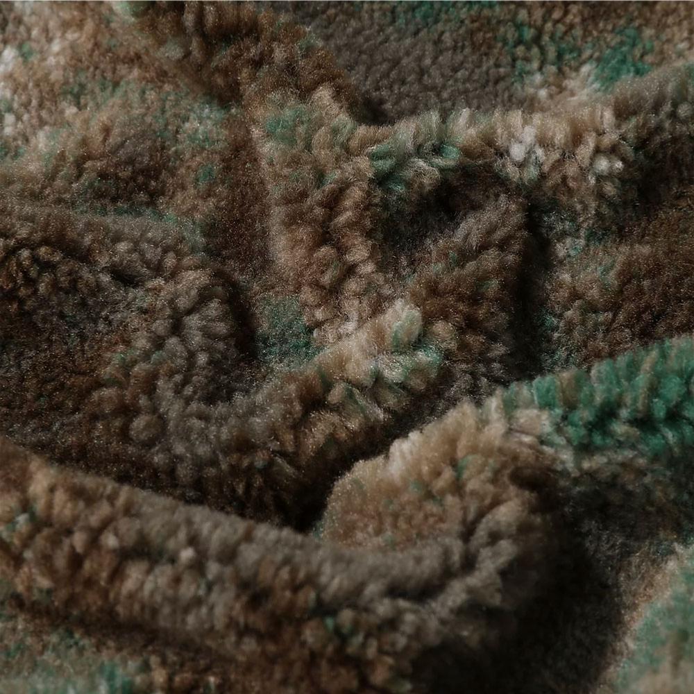 The North Face - Extreme Pullover Pile - Military Olive Stippsed Camo Print