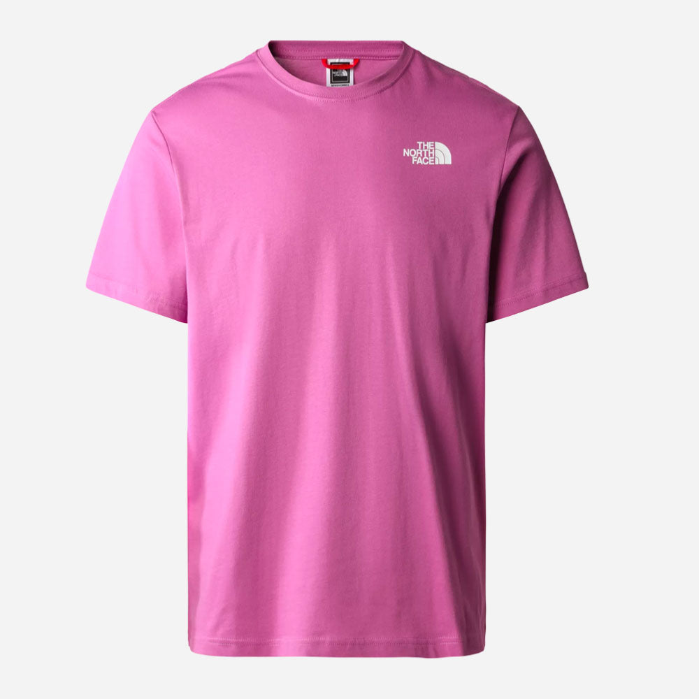 The North Face - SS Red Box Tee - Purple Cactus Flower